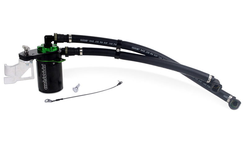 Improved Racing CCS Oil Catch Can Kit for S550 Mustang GT (6th Gen)