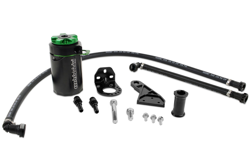 Improved Racing CCS-GM-105 oil catch can kit for 2012-2015 Camaro SS automatic