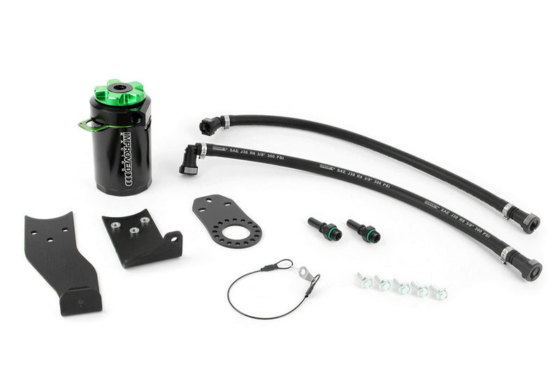 Improved Racing CCS-GM-109 oil catch can kit for 2011-2015 Camaro SS and ZL1