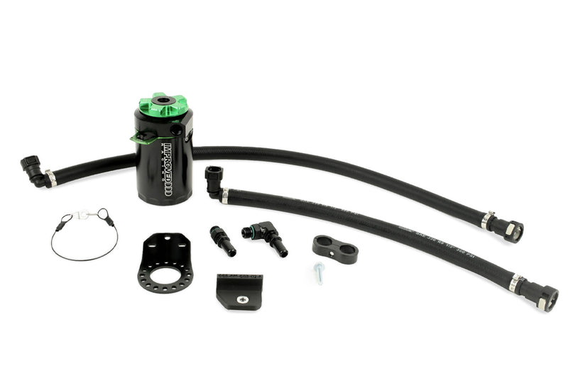 Improved Racing CCS-GM-C81 oil catch can kit for C8 Corvette convertible