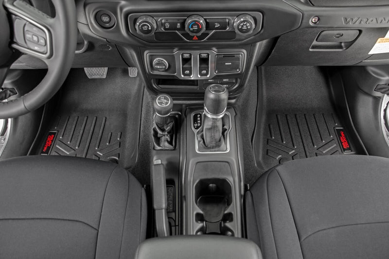 Floor Mats | FR | 2 Door | Jeep Gladiator JT (20-24)/Wrangler JL (18-24)/Wrangler Unlimited (18-24) 