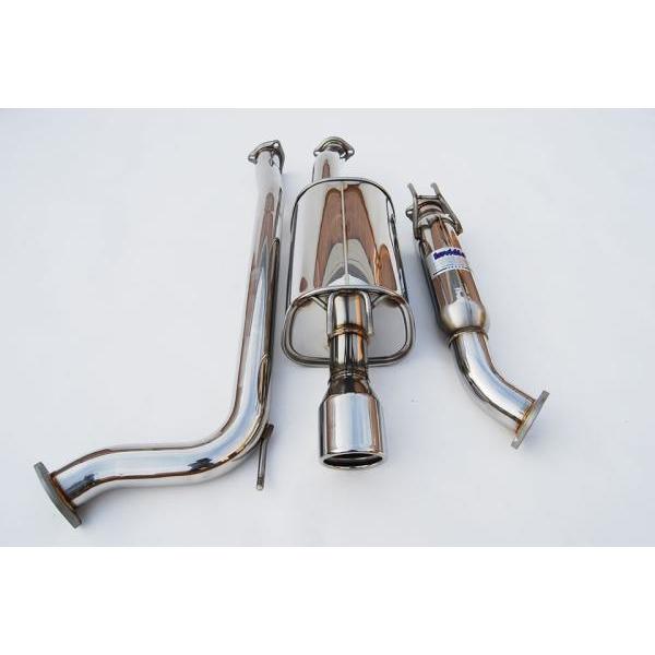 Invidia Q300 Rolled Titanium Tip Cat Back Exhaust Acura TSX 2004-2008 | HS06TSXG3T