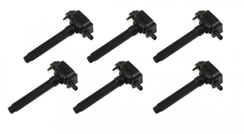 MSD Ignition Coil - Blaster - Chrysler V6 - Black - 6-Pack