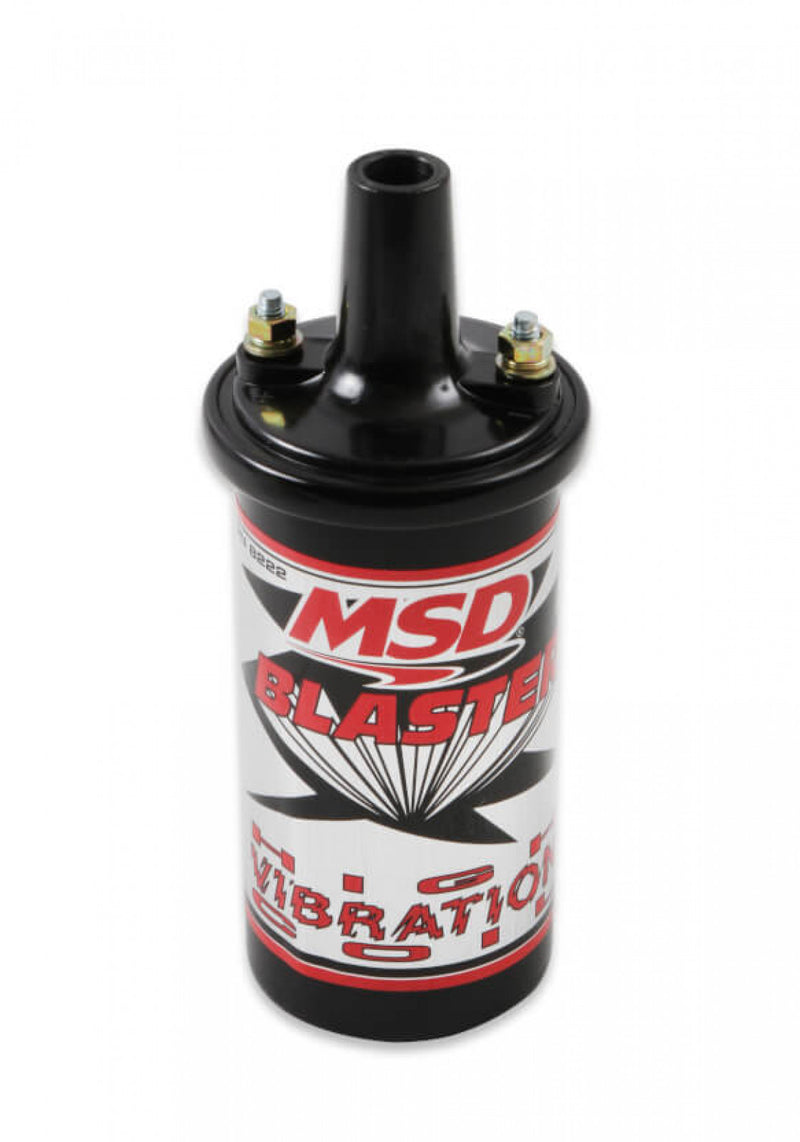 MSD Ignition Coil - Blaster Series - High Vibration - Black