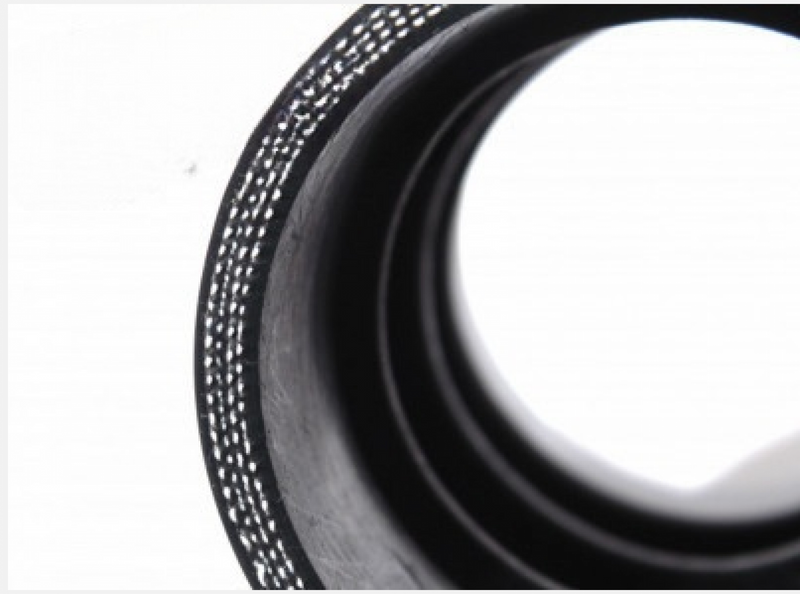 BOOST Products Silicone Elbow 180 Degrees, 2-3/8" ID, Black