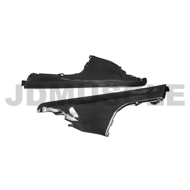 JDMuscle 15-21 WRX/STI Carbon Fiber Center Console Kicker Panel Trim Replacement