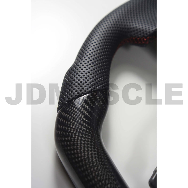 JDMuscle 15-21 WRX/STI Custom Carbon Fiber Steering Wheel