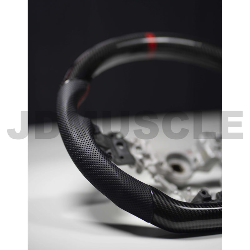 JDMuscle 15-21 WRX/STI Custom Carbon Fiber Steering Wheel