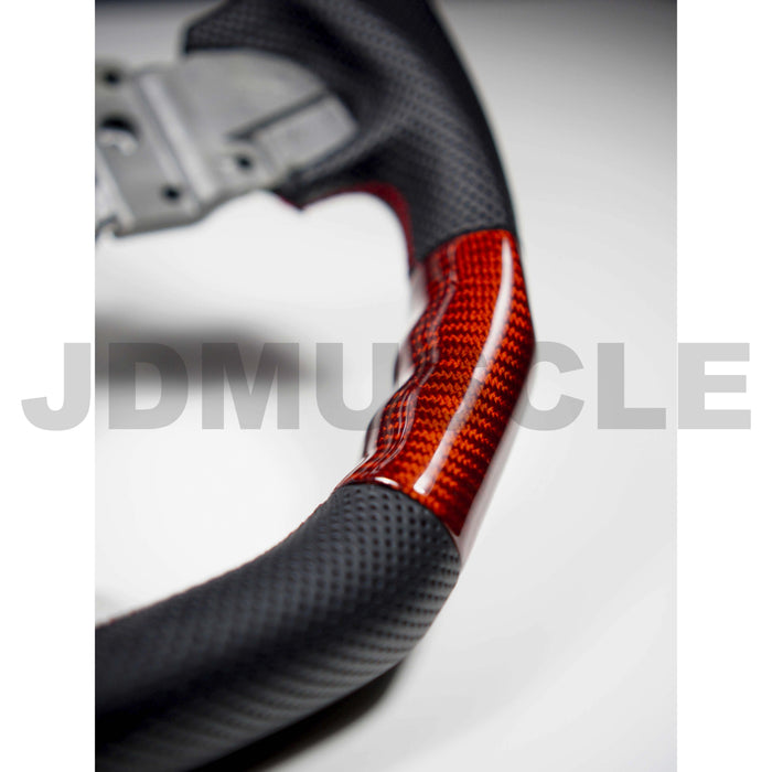 JDMuscle 15-21 WRX/STI Custom Carbon Fiber Steering Wheel