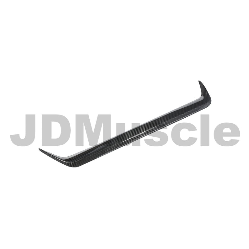 JDMuscle 15-17 WRX/STI Tanso Dry Carbon Fiber Grille Cover w/ Gloss Finish