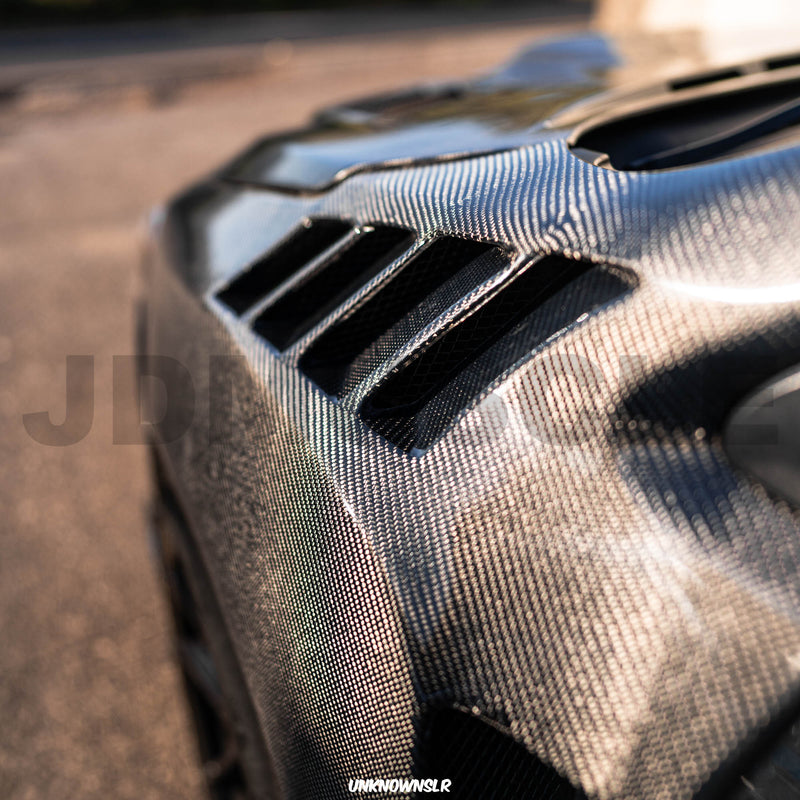 JDMuscle 15-21 WRX/STI Vented Fenders V1 | Carbo Fiber / FRP