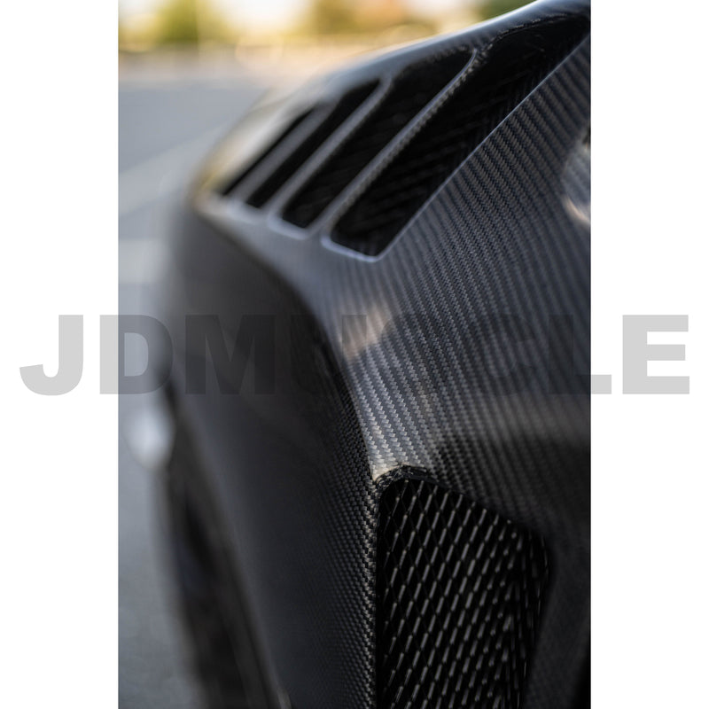 JDMuscle 15-21 WRX/STI Vented Fenders V1 | Carbo Fiber / FRP