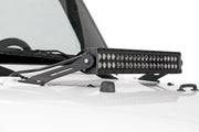 LED Light Mount | Hood | 20" | Jeep Wrangler JK/Wrangler Unlimited (07-18)