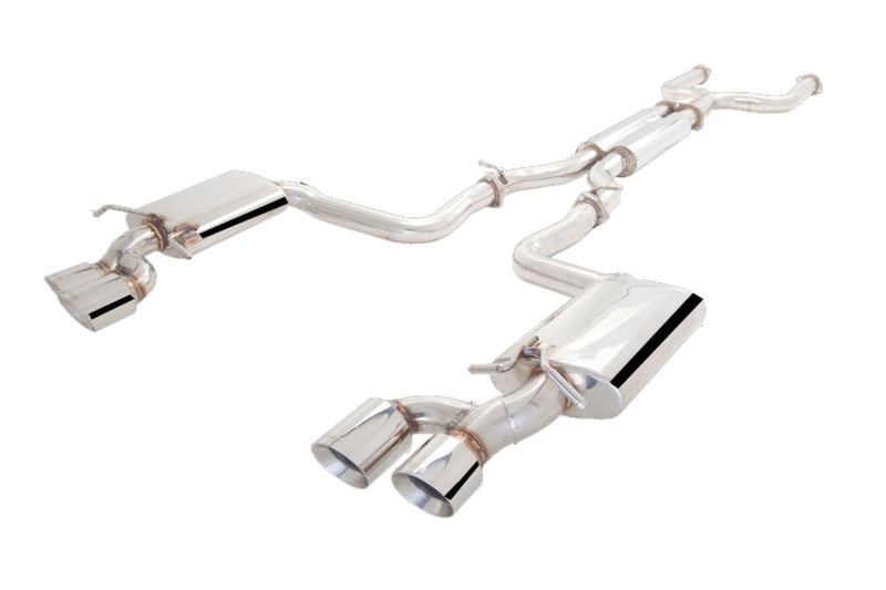 XForce Mercedes Benz C63 AMG Stainless Steel Twin 3" Cat Back System.