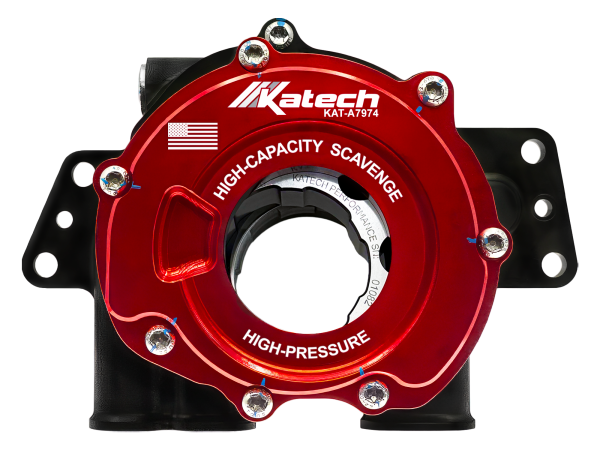 Katech TrackFlow LS9 dry sump oil pump