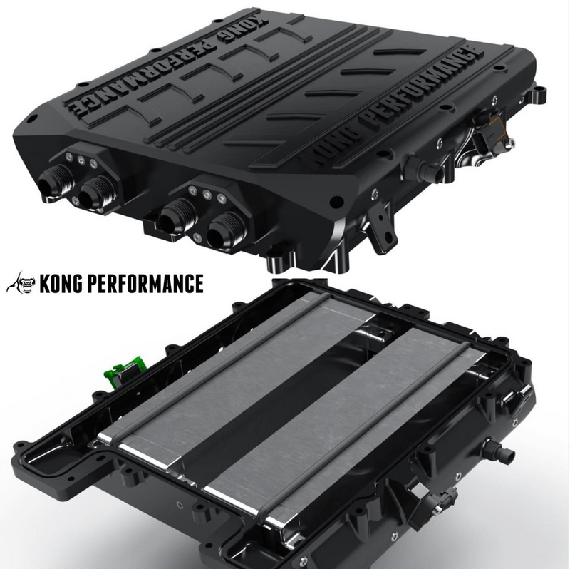 KONG Gen 3 billet supercharger lid for LSA and LS9 applications