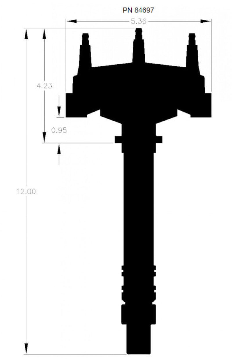 Chevy V8 Crank Trigger Distributor