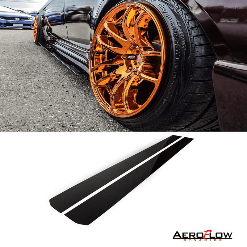 2007-2014 Mitsubishi Evox/Ralliart  Side Skirt Extension V1