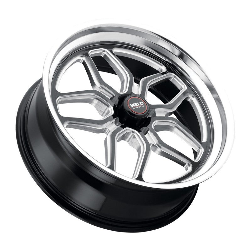 Weld Racing 18x5 Laguna Bead Lock 5x120 ET23 BS2.1 Gloss BLK MIL DIA 78.1