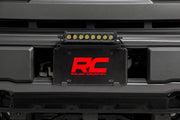 LED Light Kit | License Plate Mount | 8" Single Row Black Series