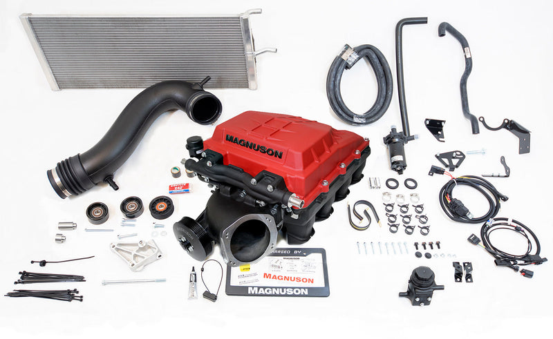 Magnuson TVS2650 supercharger system for GM L87 6.2L trucks and SUVs