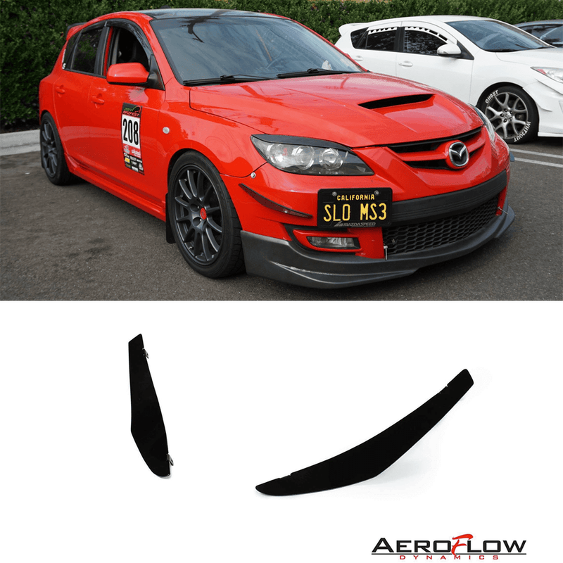 2007-2009 Mazda Speed 3 Canards V1