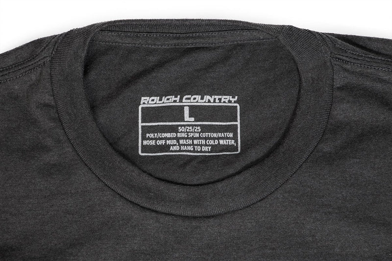 Rough Country T-Shirt | Horizontal Tread | Grey | XL
