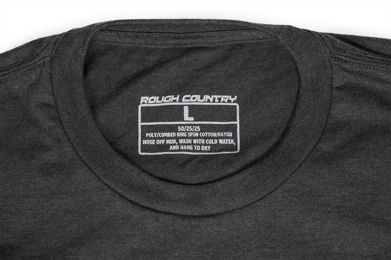 Rough Country T-Shirt | Horizontal Tread | Grey | 2XL