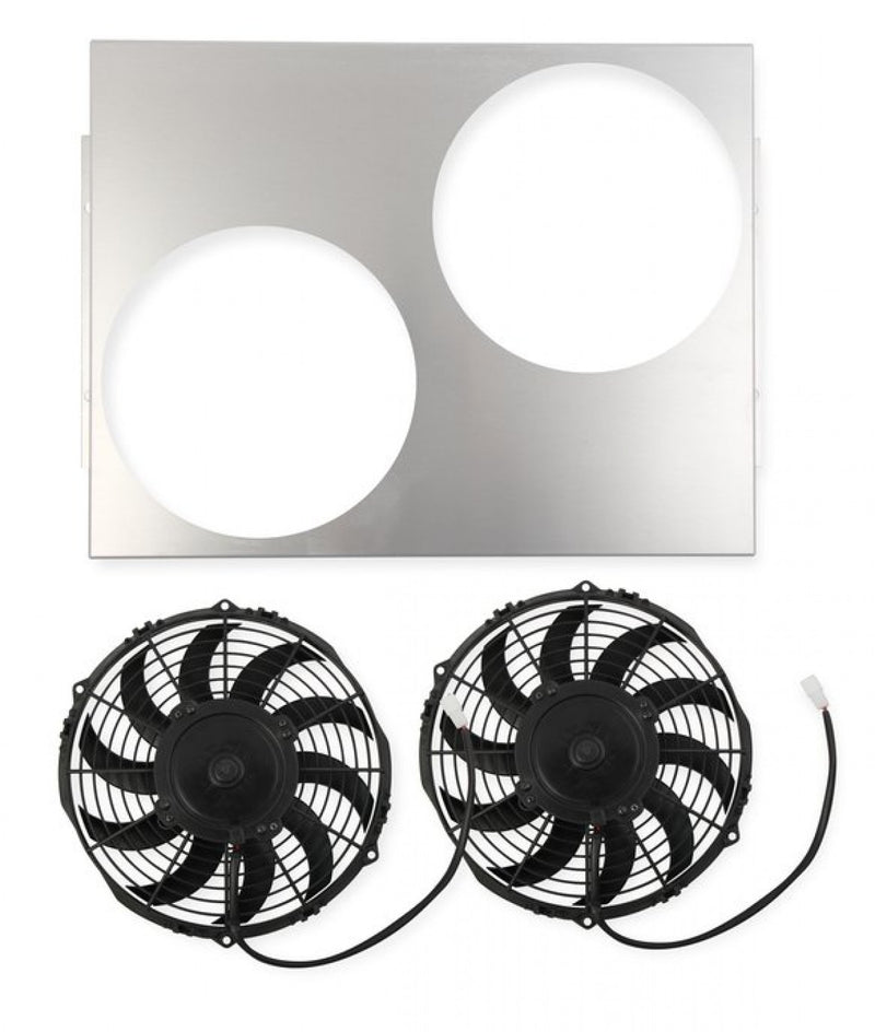 Frostbite High Performance Fan/Shroud Package 13 AMP Draw 1300 CFM