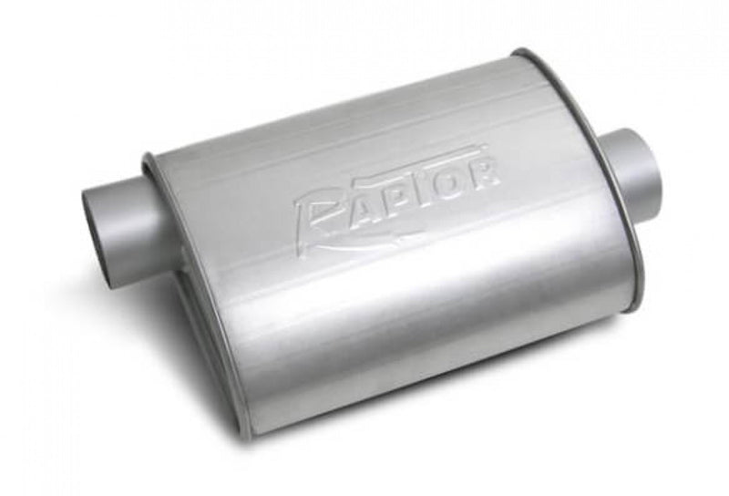 Flowtech Muffler, Raptor, 3" Inlet/Outlet Core Exhaust Muffler