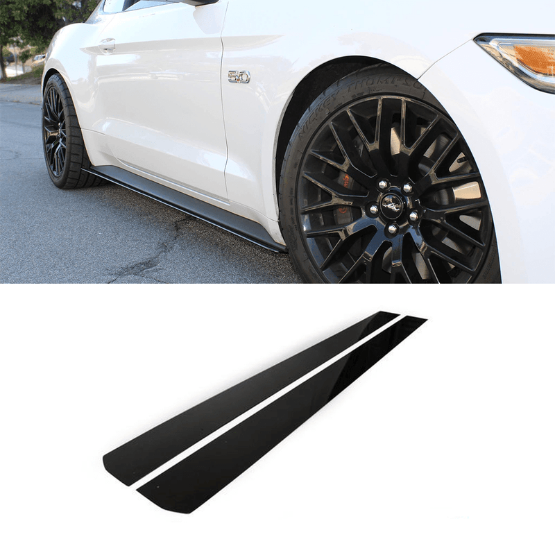 2015-2018 Ford Mustang Side Skirt Extension V1