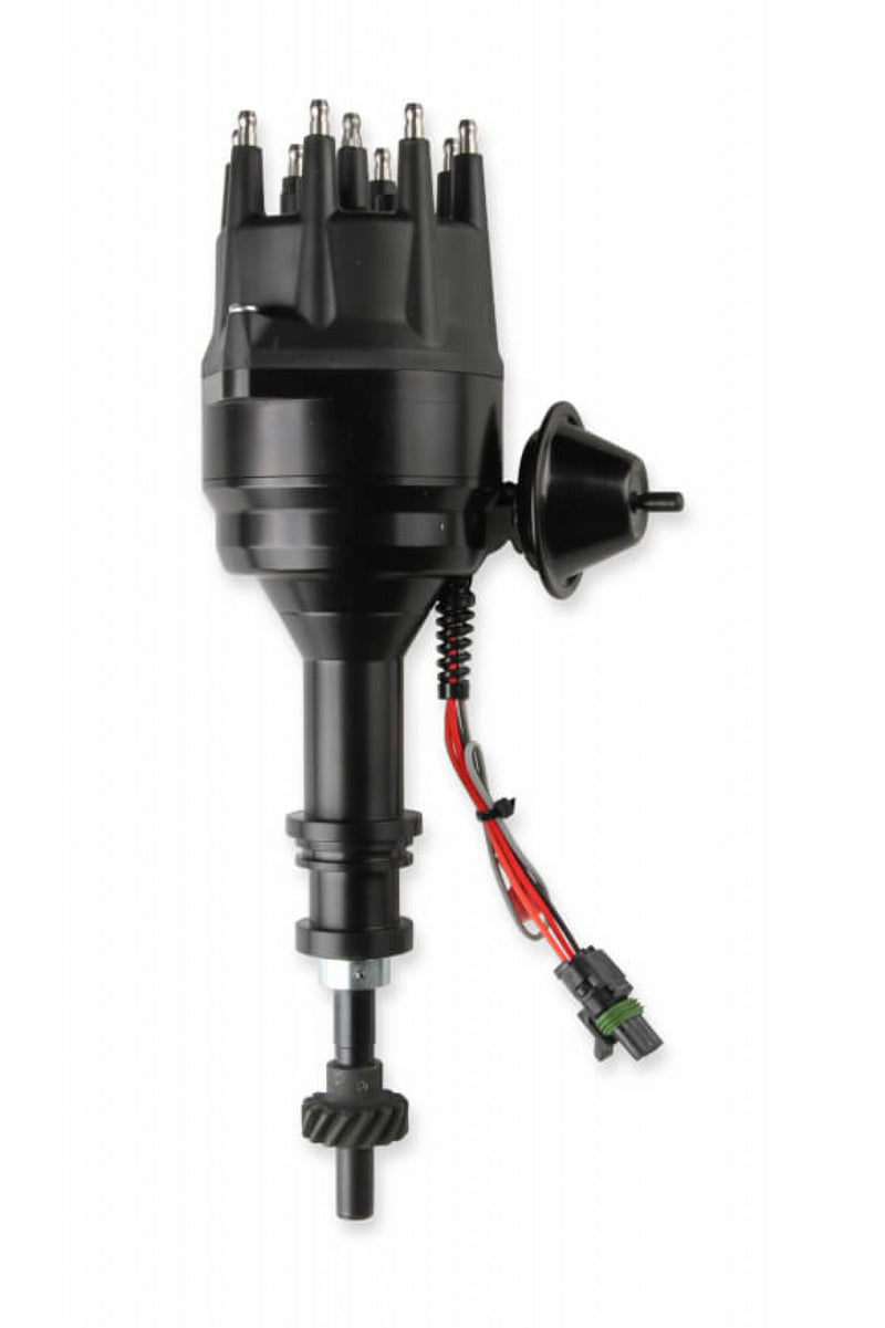MSD Black Distributor, Ford, 351C-460, Ready-to-Run, Steel Gear