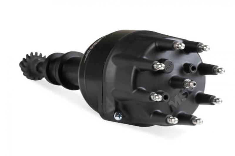 MSD Black Distributor, Ford, 351C-460, Ready-to-Run, Steel Gear