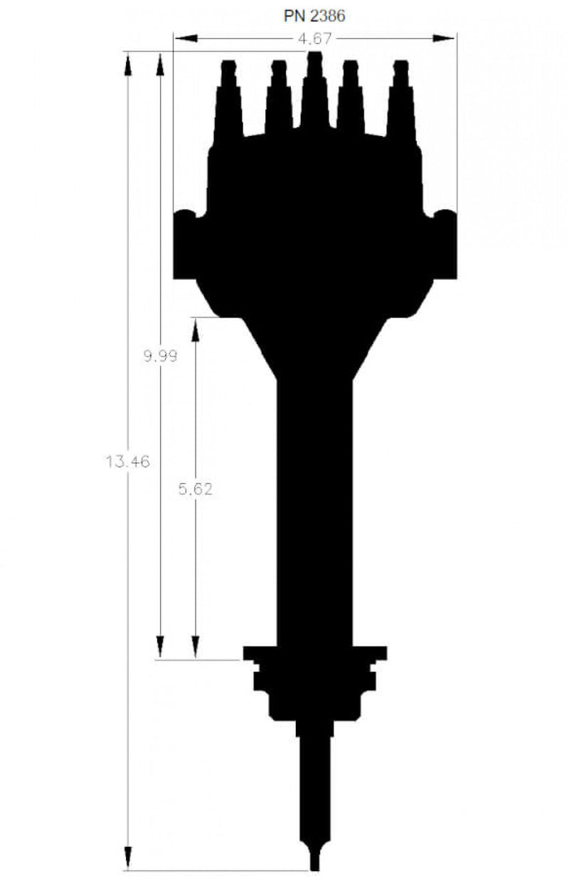 Chrysler 383, 400 Dual Snyc Distributor