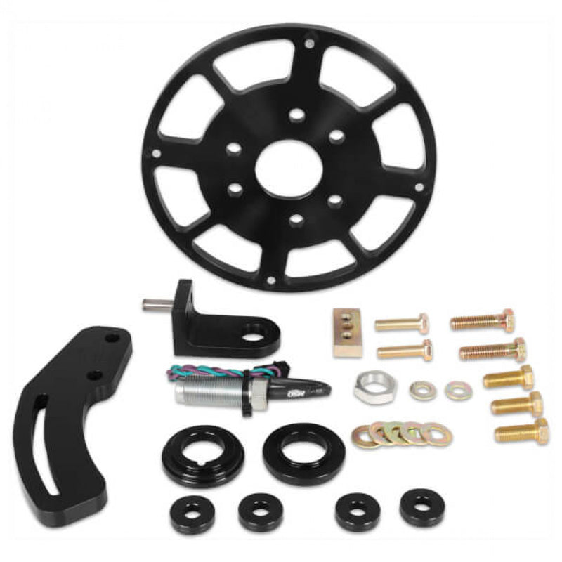 MSD Crank Trigger Wheel Kit - Flying Magnet - SBC - 8 in.