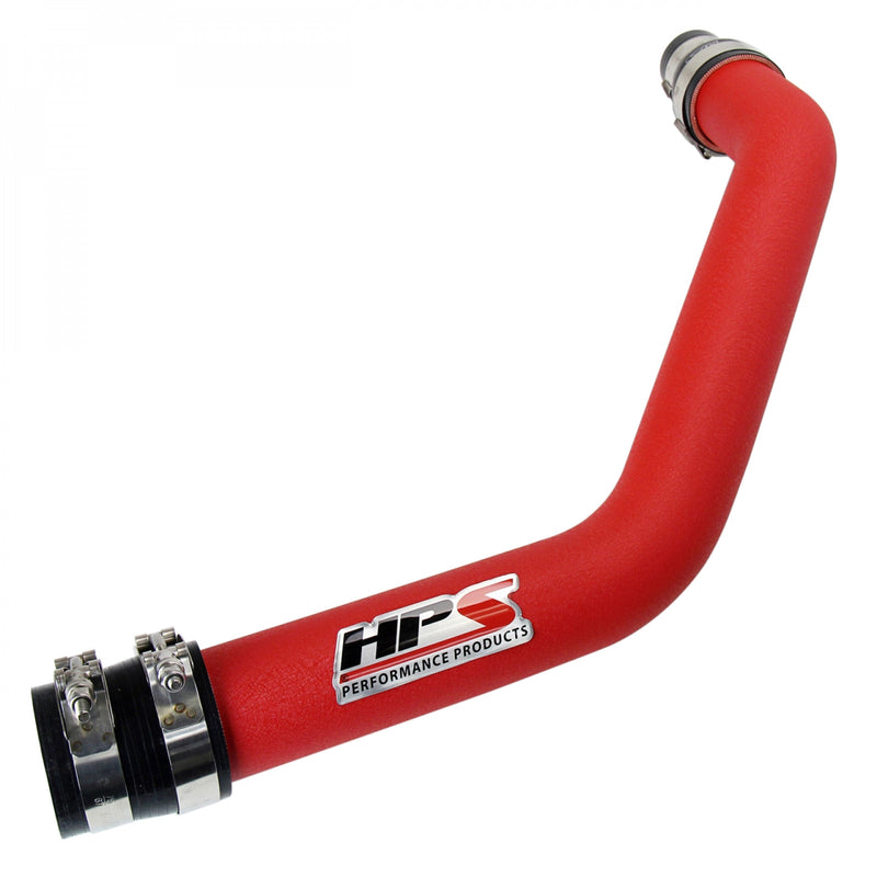 HPS Wrinkle Red 2.5" Upper Intercooler Charge Hot Pipe UICP 17-103WR