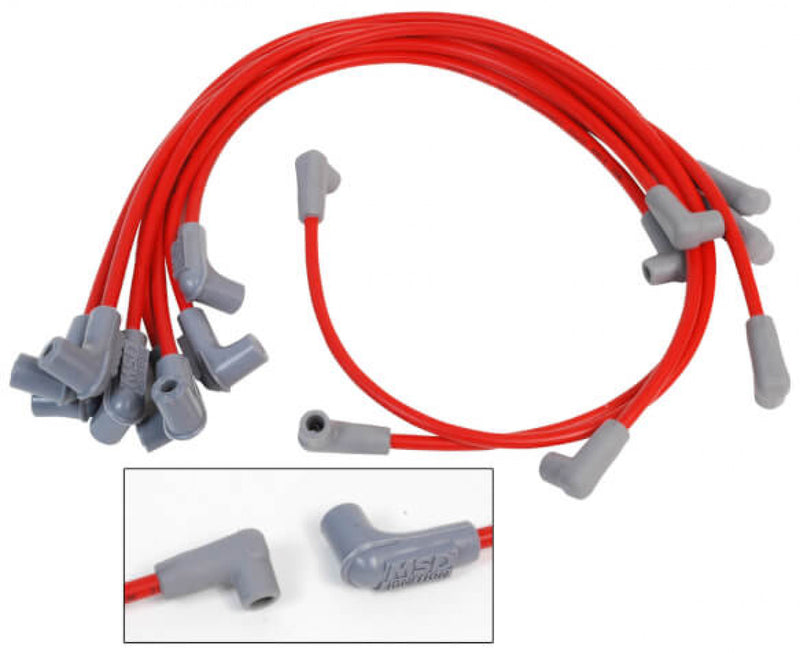 Super Conductor Spark Plug Wire Set, Big Block Chevy Marine, HEI
