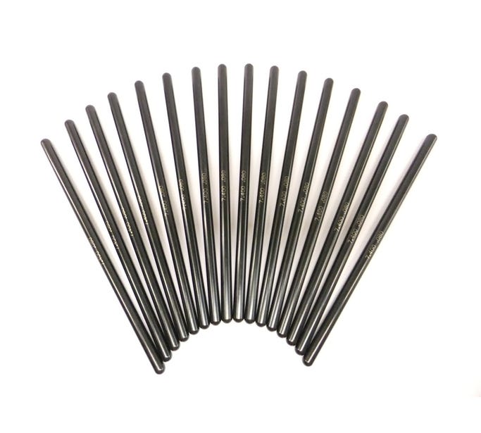 BTR LS CHROMOLY PUSHRODS .080" WALL , 5/16" DIAMETER, SET OF 16