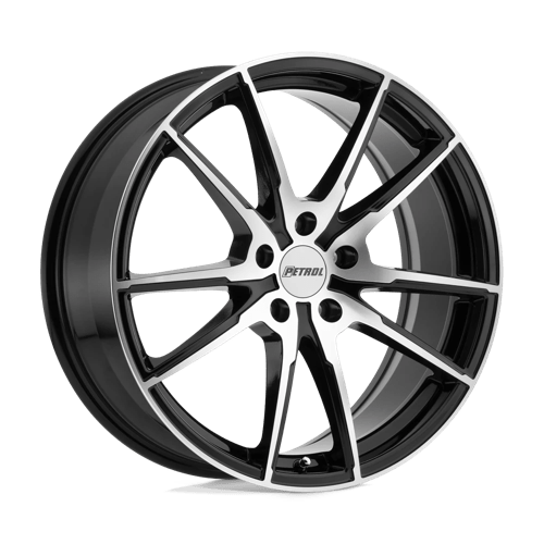 PE P0A 17X8 5X120 76 G-BLK MACH +35