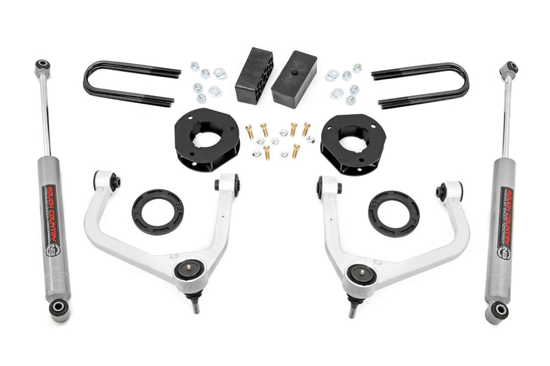 3.5 Inch Lift Kit | Mono Leaf Rear | GMC Sierra 1500 2WD/4WD (2025-2026)