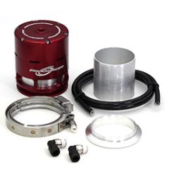 ProCharger ProRace Valve - 3" Alum. Tube - Red - 3FASS-010