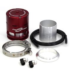 ProCharger ProRace Valve - 5" Alum. Tube - Red - 3FASS-019