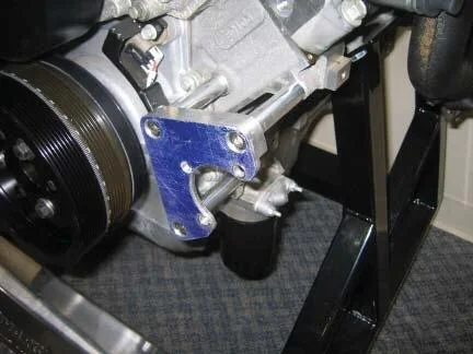 ProCharger LS power steering delete bracket location 3LSPS-002