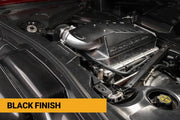ProCharger C8 standard-profile black intake manifold cover upgrade