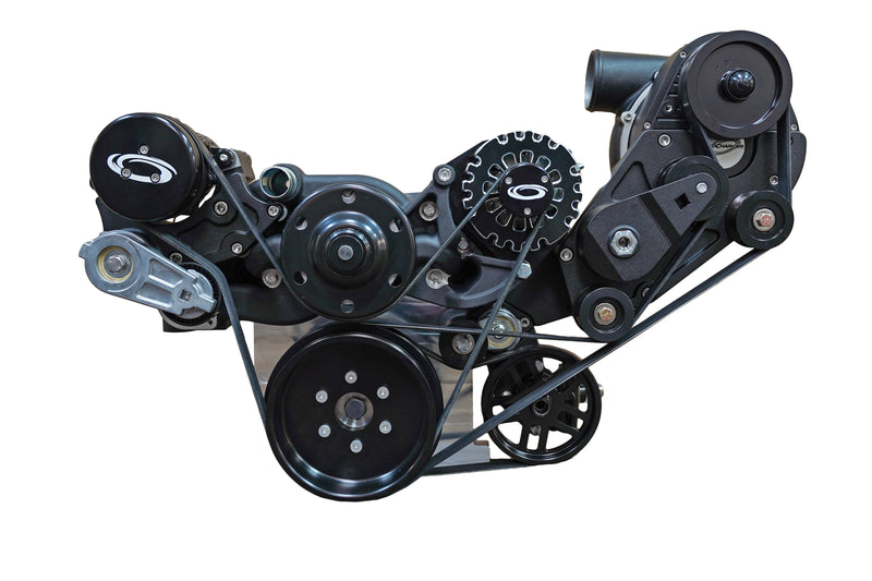 ProCharger Gen V LT accessory-drive assembly with supercharger — manufacturer configuration reference