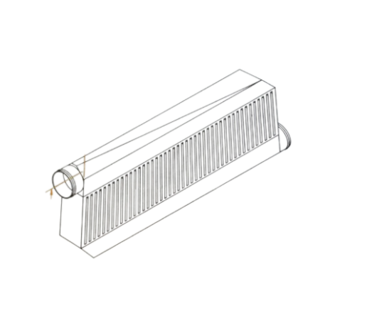 ProCharger Air-to-Air intercooler AIFP1A-004