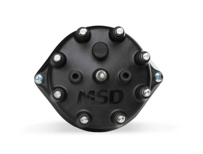 MSD Distributor Ford 289-302, Pro Billet, Small Black Cap, Steel Gear