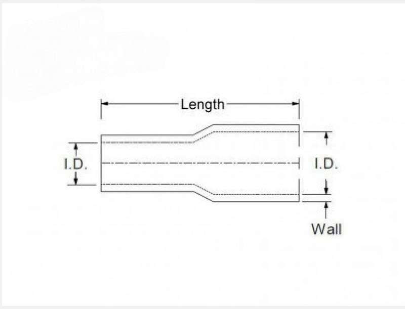 BOOST Products Silicone Reducer Coupler, 2-9/16 - 2-3/8" ID, Black
