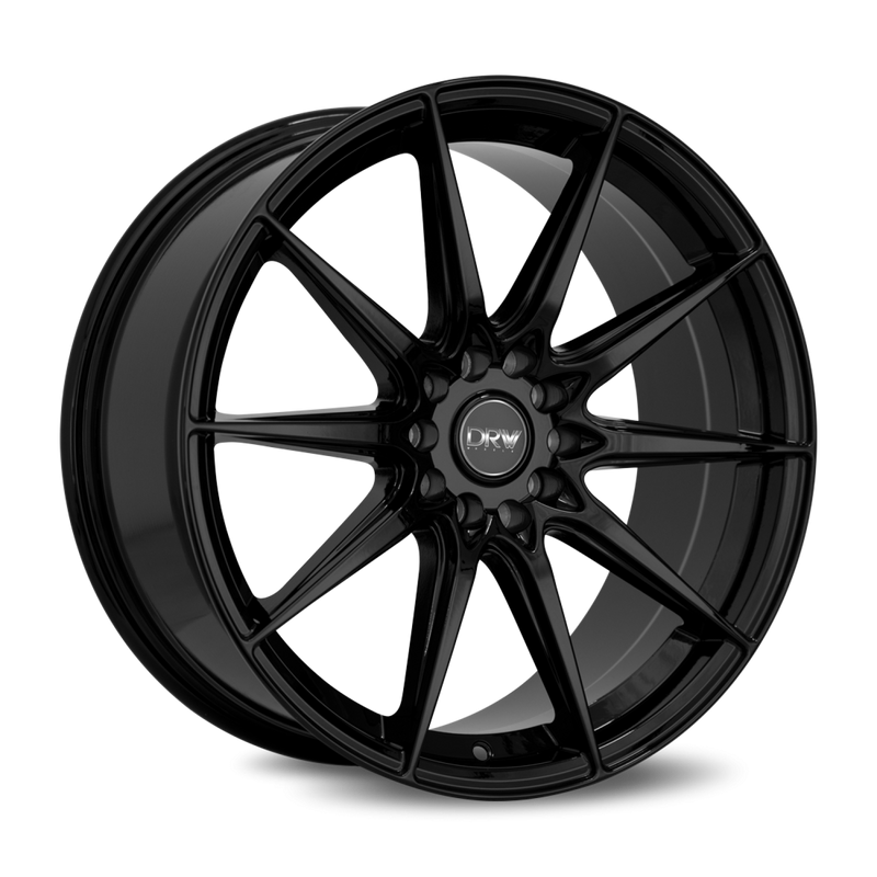 DRW Wheels D19 18x8 5x108/114.3 38 73.1 Gloss Black