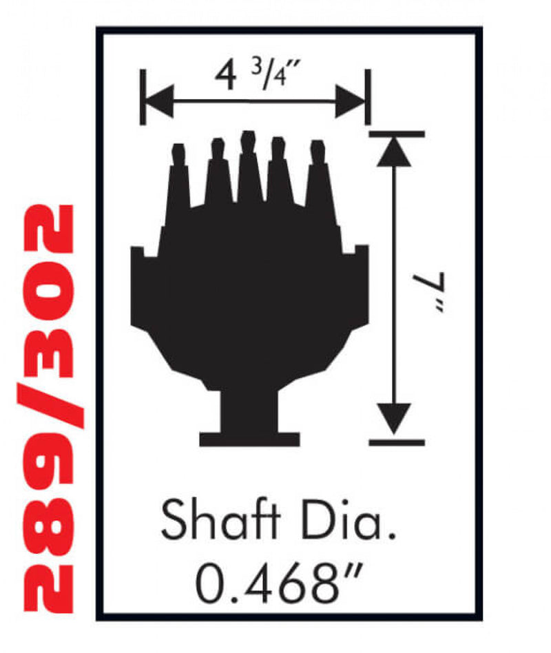 Pro-Billet Cam Sync Distributor, Ford 289/302, Bronze gear